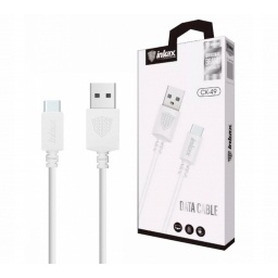 Cable Inkax USB-C 5a 1m blanco