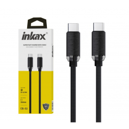 Cable Inkax USB-C / USB-C 240W 1m negro