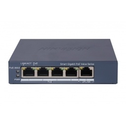 Switch Hikvision Smart 4 puertos gigabit POE