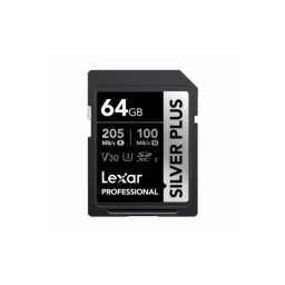 Memoria SDXC Lexar Pro 64GB Silver Plus