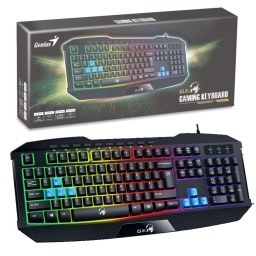 Teclado Genius Scorpion K215 gamer retroiluminado espaol usb