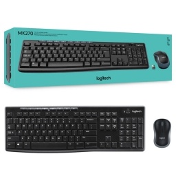 Combo Logitech MK270 teclado y mouse inalmbricos