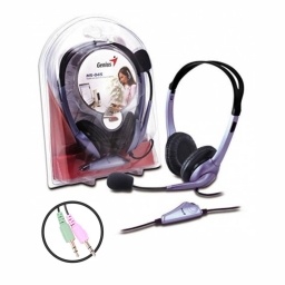 Auriculares Genius HS-04S c/micrfono y anulacin de ruido