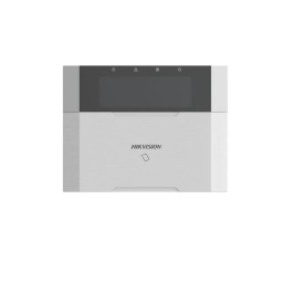 Teclado cableado Hikvision pantalla LCD con receptor de llaveros