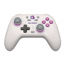 Joystick GameSir T4 Nova HD Rumble blanco Bluetooth