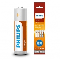 Pilas Philips Longlife AA x 60