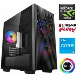 Equipo Gamer Core i3 14100F, 16GB, 1TB NVMe, RTX 3050 6GB