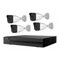 NVR HiLook IP + 4 Camaras Full HD