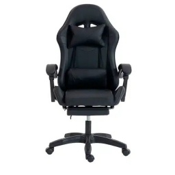 Silla Gamer ergon�mica con masajes y apoyapies negra