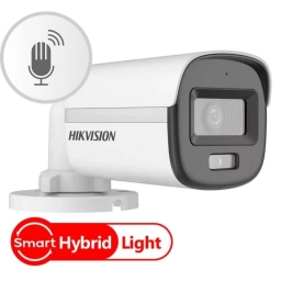 C�mara Hikvision Colorvu Hibrida 2mp micr�fono 